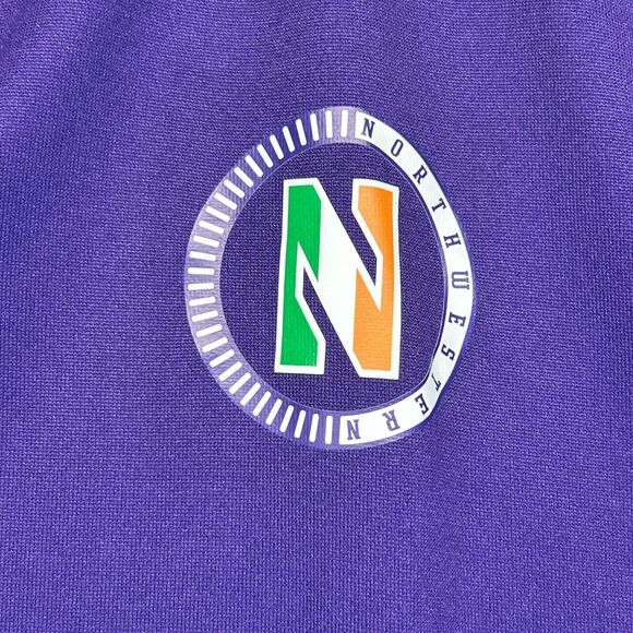 Northwestern Short Sleeve Hoodie Men's Large Under Armour Command Ireland 2022 - Picture 3 of 13